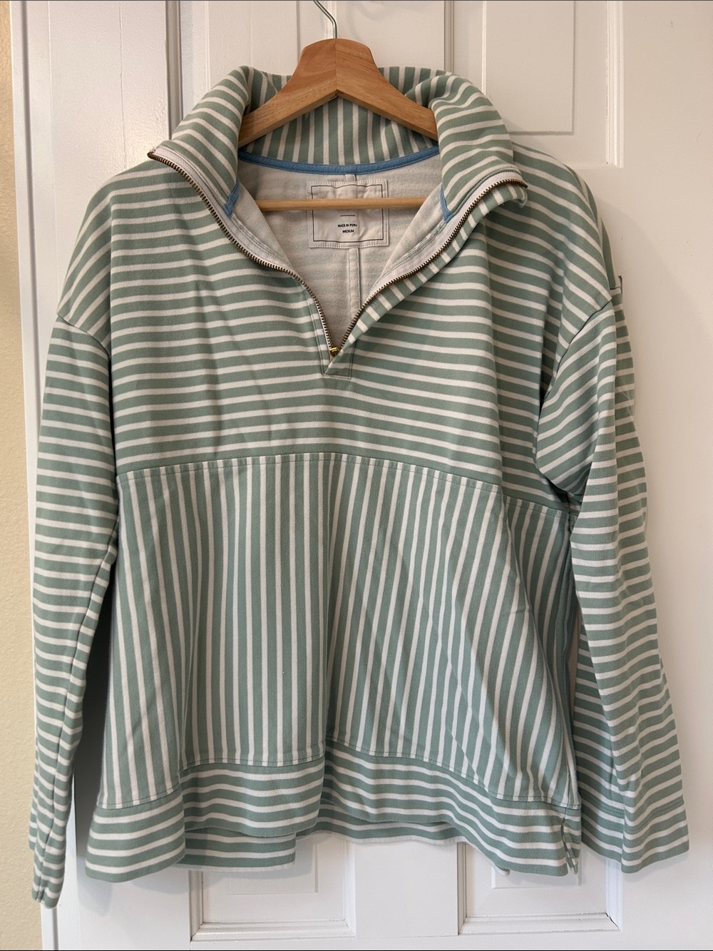 Alice Walk Sz M Quarter-Zip